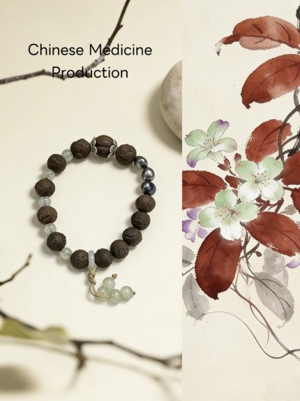 Handcarved Lotus Pearl Multi Incense Stress Relief Vintage Bracelet